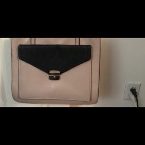 Kate Spade Tan/Black Handbag, Large
